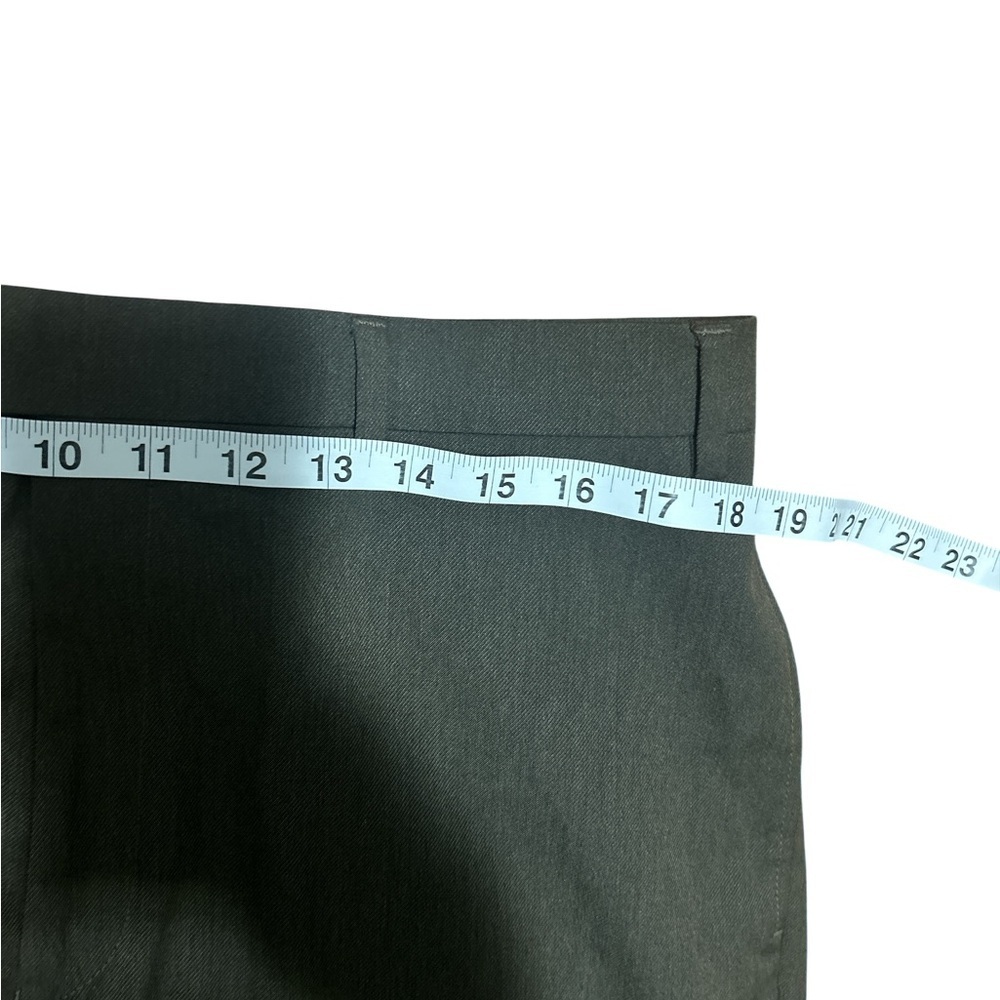 Ralph Lauren Men’s Dress Pants 36x32 Gray Brown Wrinkle Resistant trousers - Picture 4 of 9